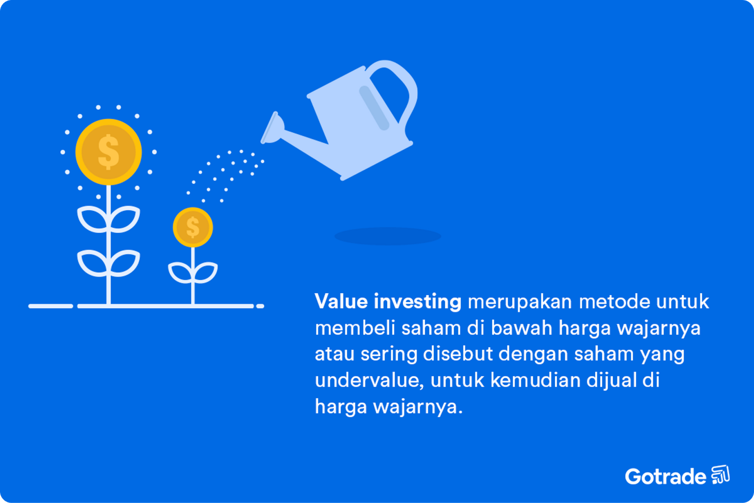 Value investing merupakan sebuah metode untuk membeli saham