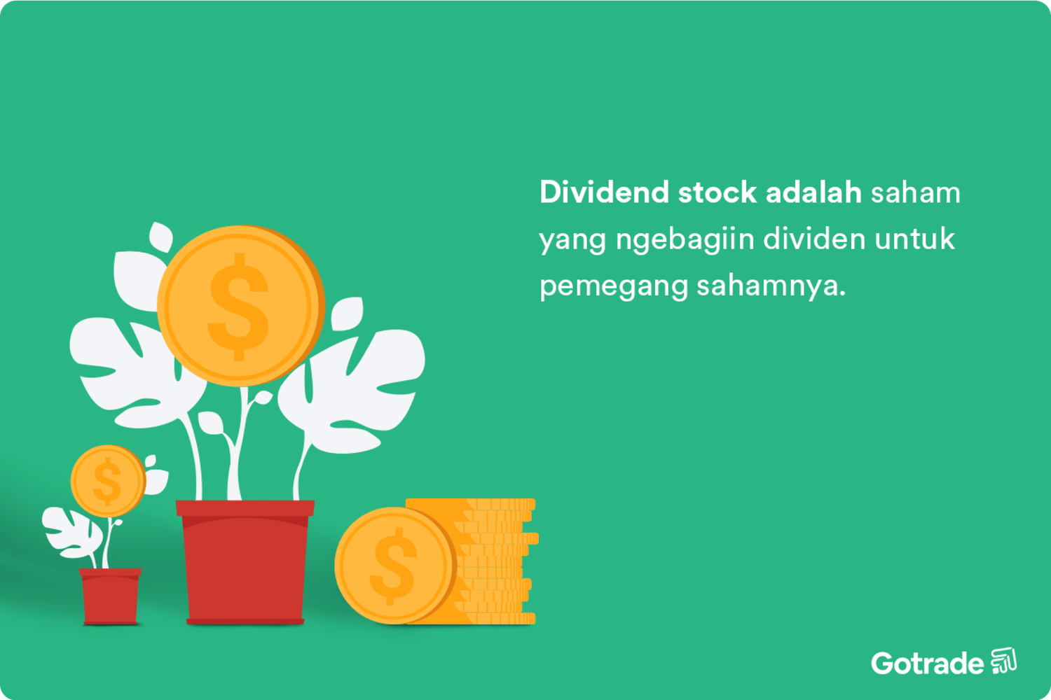 Apa itu dividend stock