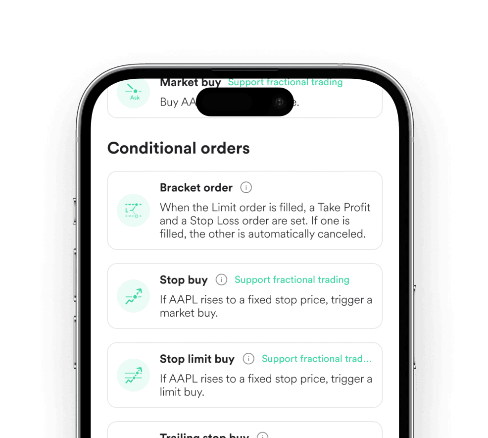 Advanced order types