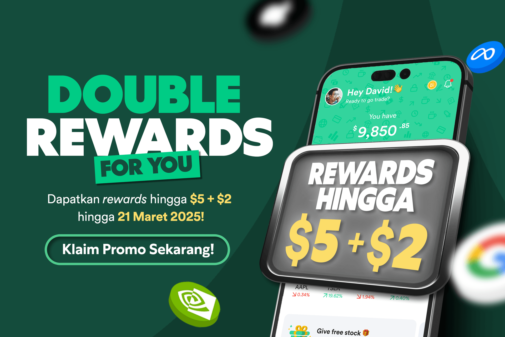 Double Rewards For You