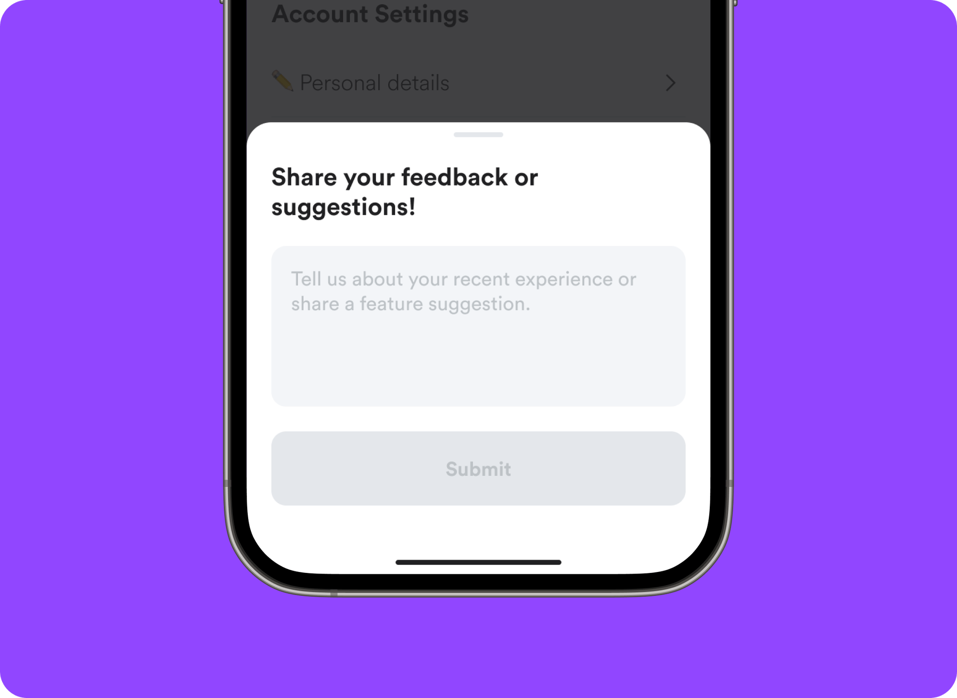 ๐ฌ In-App Feedback